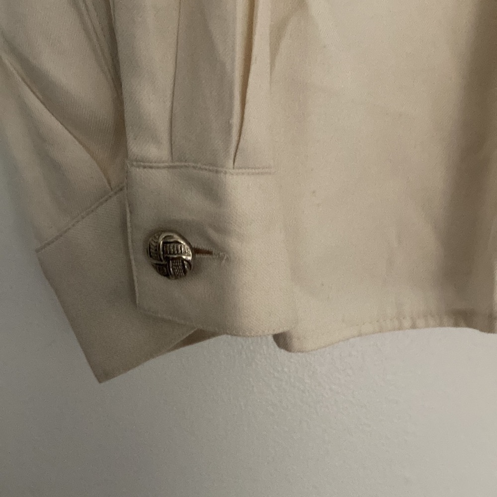Talbots Cream Button-Down - image 4